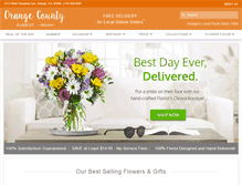 Tablet Screenshot of ocflowershop.com